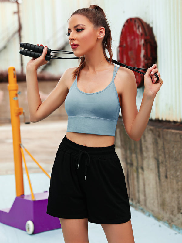 Echoarchiv | 3Er Pack Damen Sport Bh Gepolstert Crisscross Yoga Bh Nahtlos Mittel Impact Fitness ActivewEchoarchivr