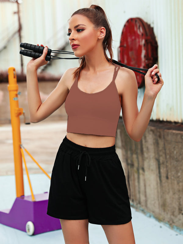Echoarchiv | 3Er Pack Damen Sport Bh Gepolstert Crisscross Yoga Bh Nahtlos Mittel Impact Fitness ActivewEchoarchivr