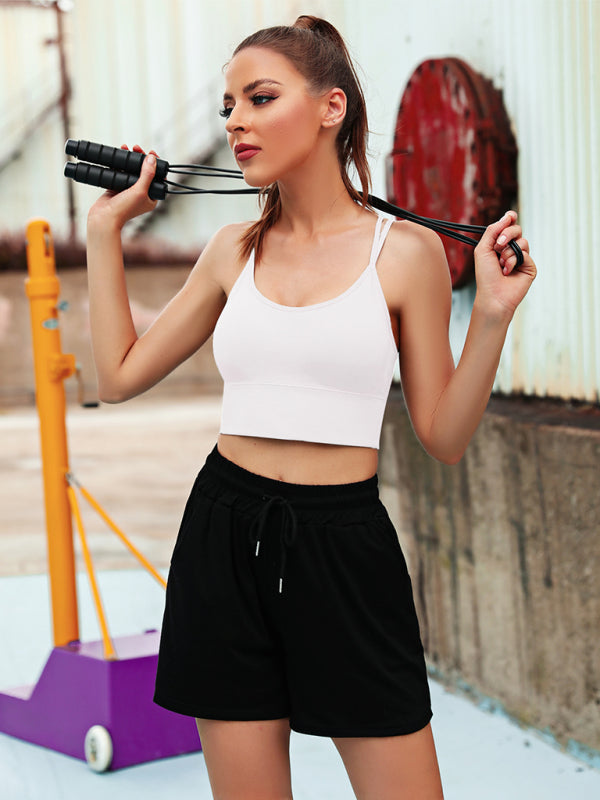 Echoarchiv | 3Er Pack Damen Sport Bh Gepolstert Crisscross Yoga Bh Nahtlos Mittel Impact Fitness ActivewEchoarchivr