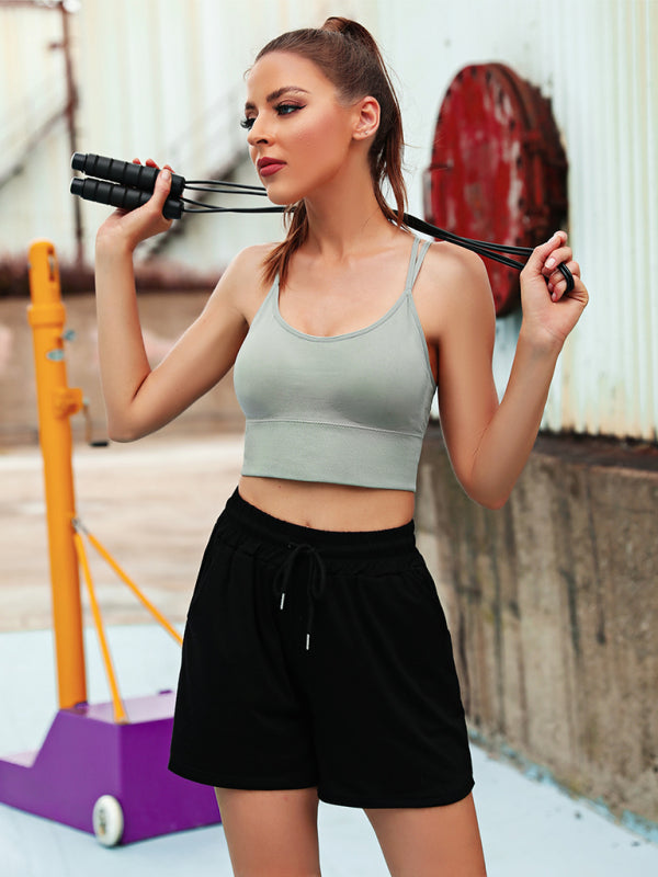 Echoarchiv | 3Er Pack Damen Sport Bh Gepolstert Crisscross Yoga Bh Nahtlos Mittel Impact Fitness ActivewEchoarchivr