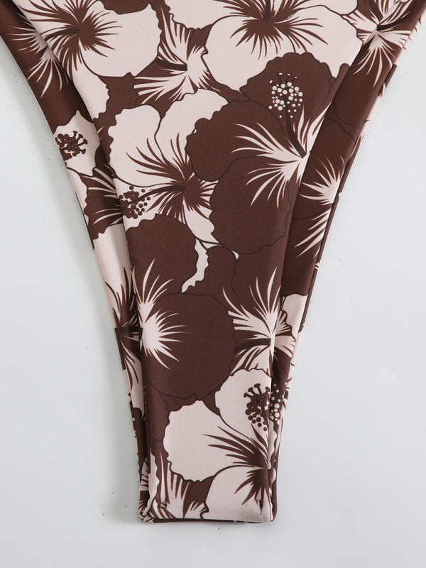 Echoarchiv | Blumenmuster Halterneck-Bikini