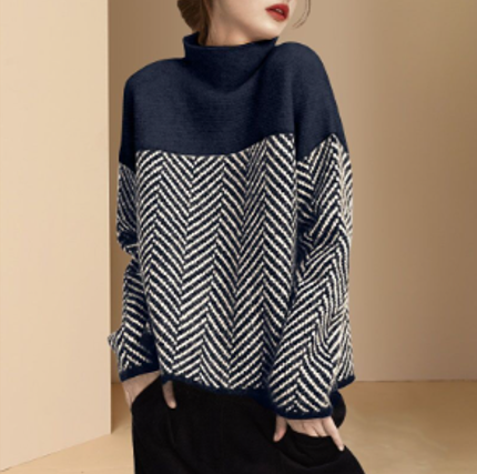 Pullover - weicher Elegante-Rollkragenpullover – Mavelle