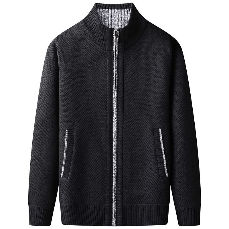 Herren Strickjacke mit Kragen – Terenzo