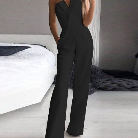 Echoarchiv | Roter Ärmelloser Jumpsuit