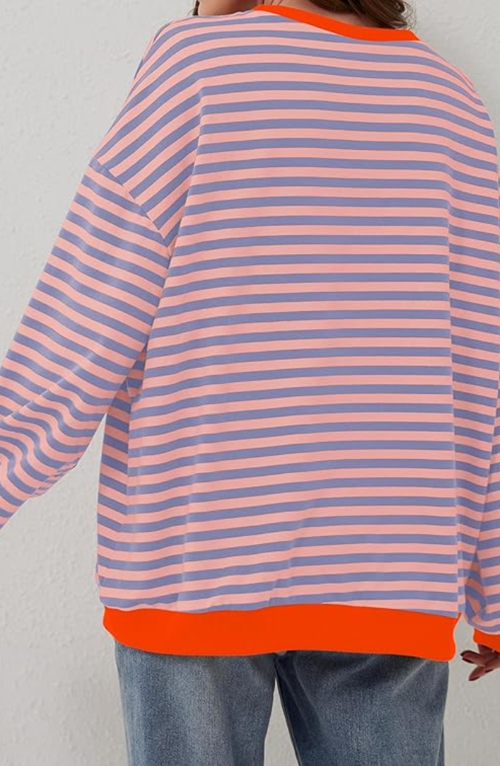 Echoarchiv | Lässiges Gestreiftes SwEchoarchivtshirt Weich und Stilvoll Perfekt für Entspannte Tage