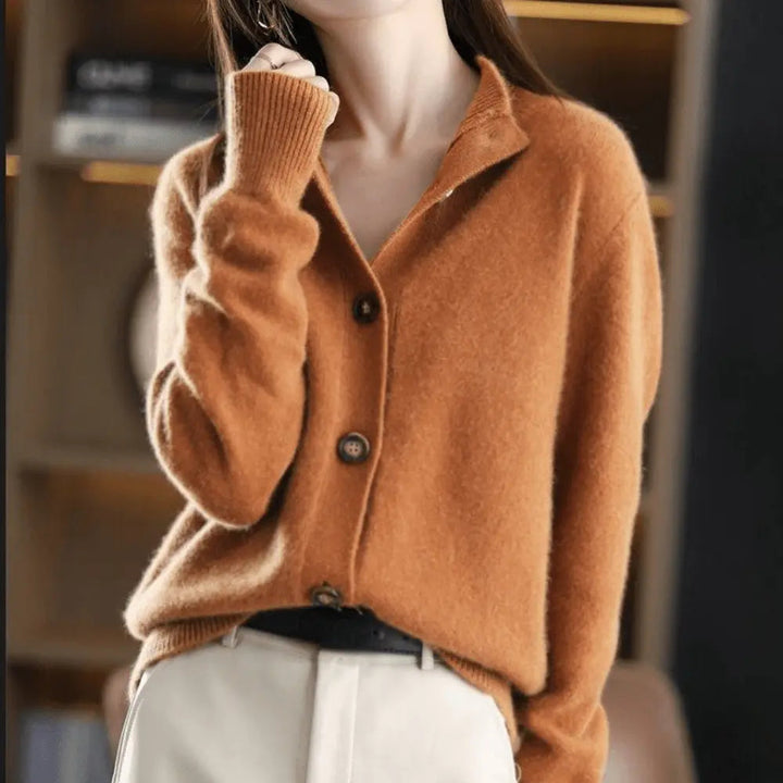 Echoarchiv | Luxuriöse Kaschmir Strickjacke
