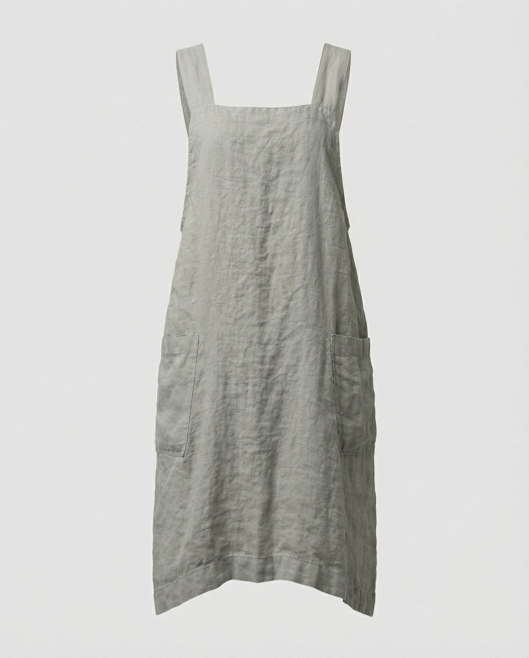 Baumwol Schürzenkleid mit Taschen – Lunéa