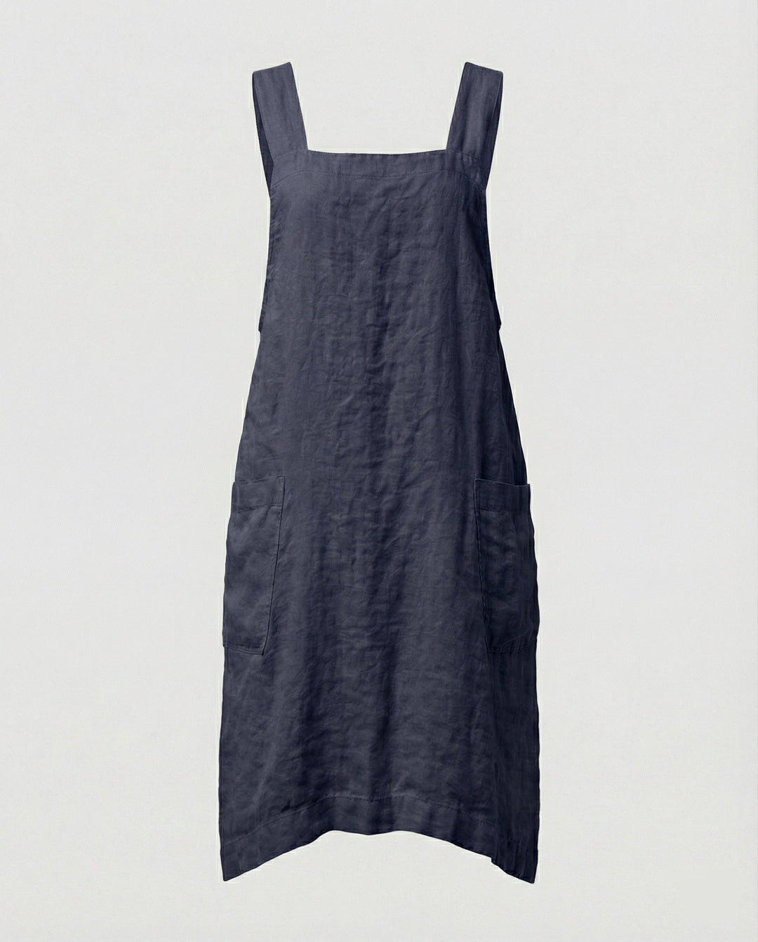 Baumwol Schürzenkleid mit Taschen – Lunéa