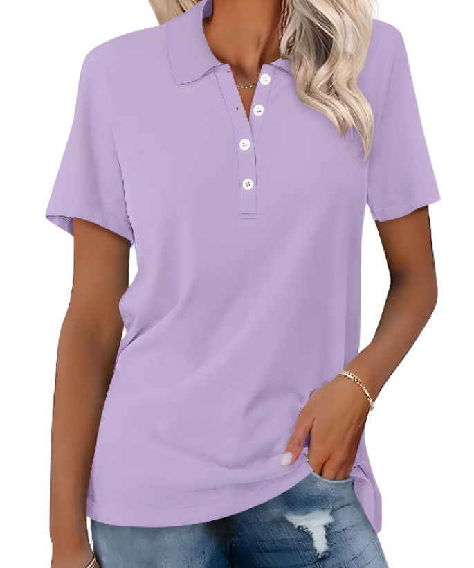 Bequemes Damen Poloshirt – Avérine