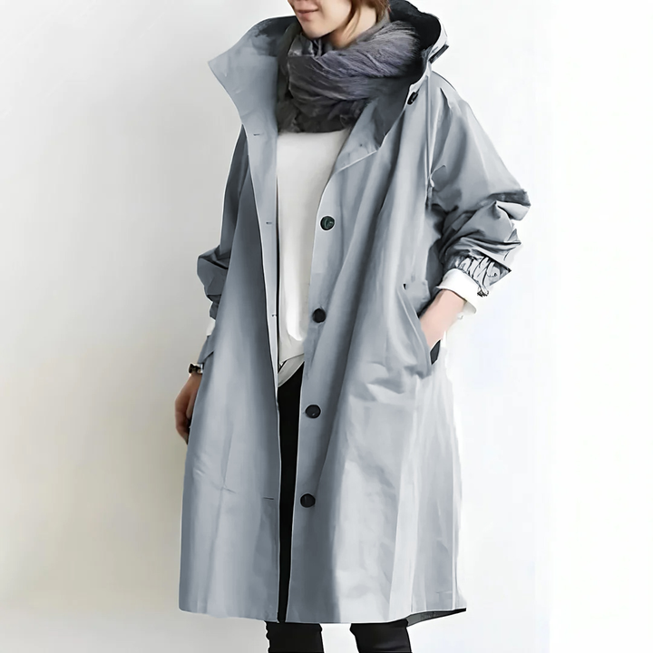 Echoarchiv | Wasserdichte Windjacke mit Kapuze
