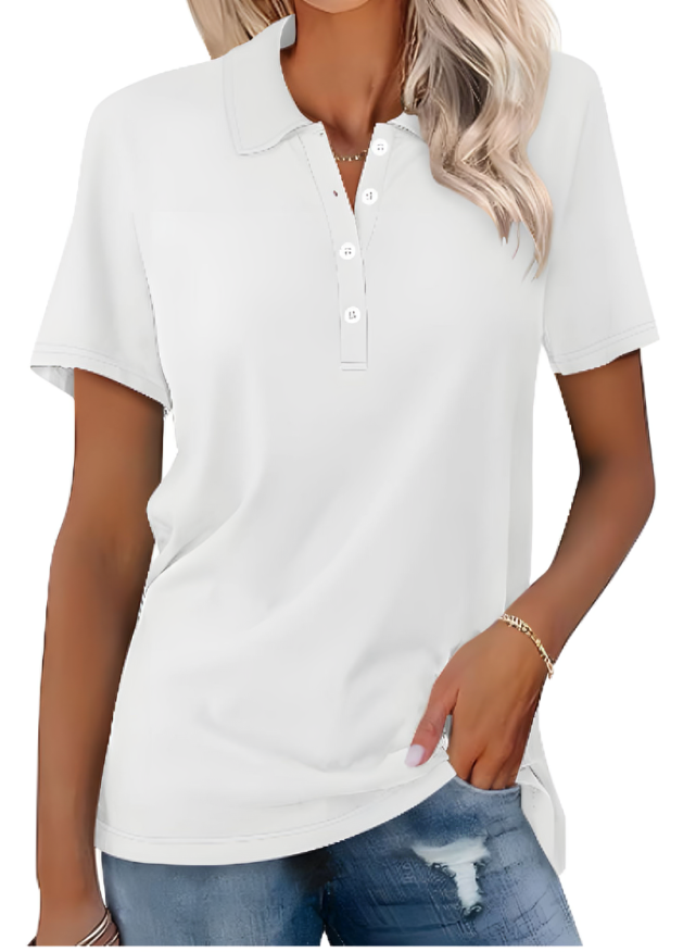 Bequemes Damen Poloshirt – Avérine