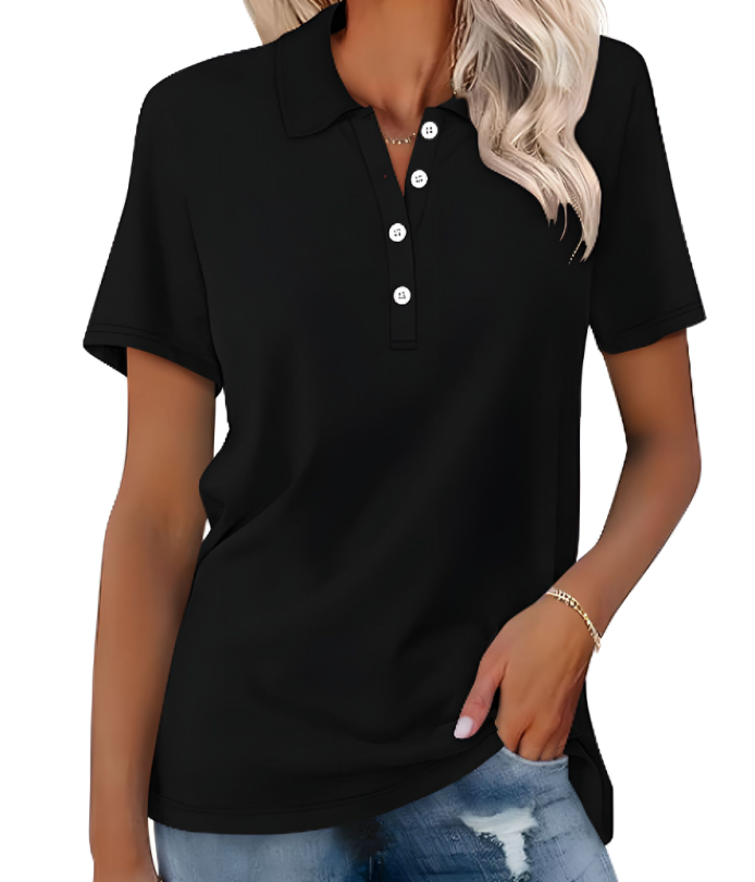 Bequemes Damen Poloshirt – Avérine