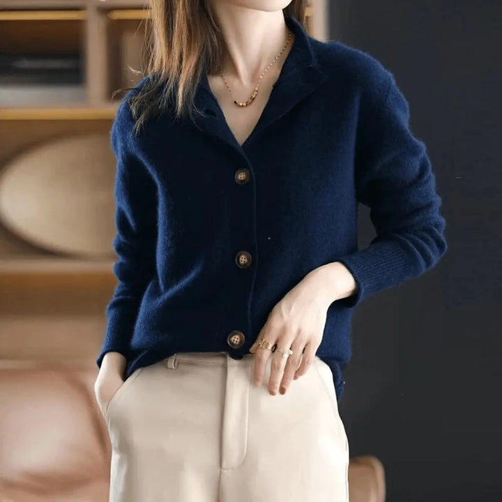 Echoarchiv | Luxuriöse Kaschmir Strickjacke