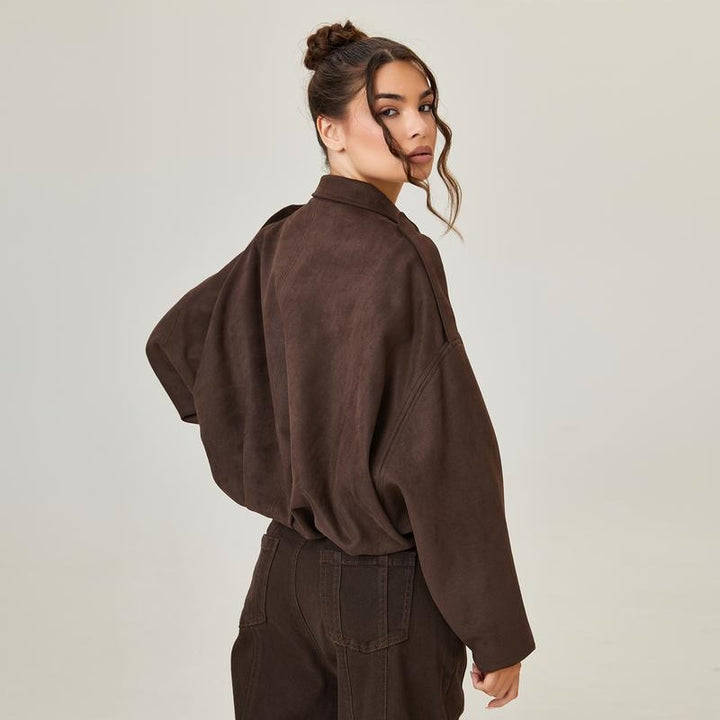 Echoarchiv | Wildleder Bomberjacke