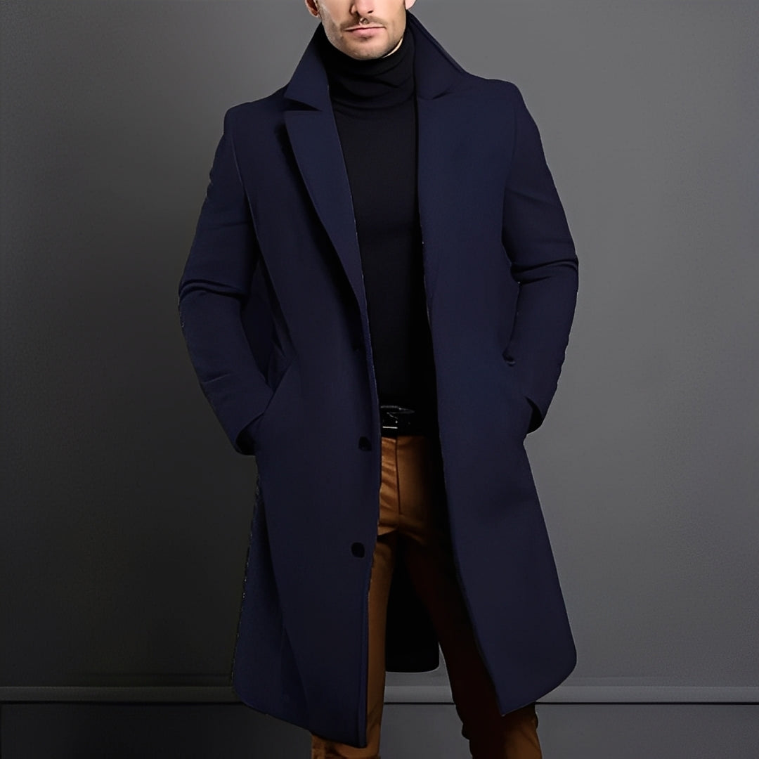 Echoarchiv | Eleganter Woll-Trenchcoat für Männer