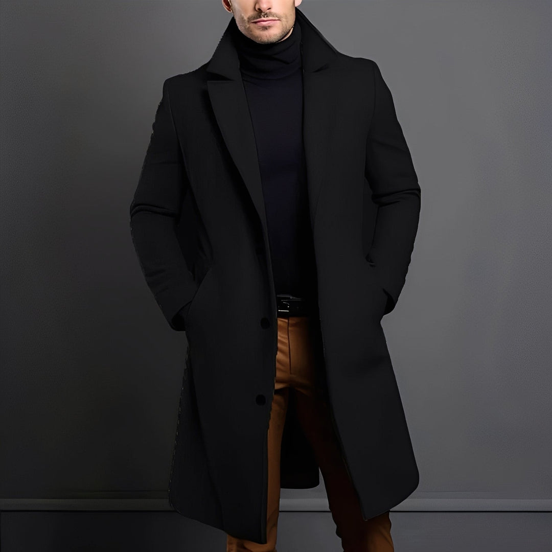 Echoarchiv | Eleganter Woll-Trenchcoat für Männer