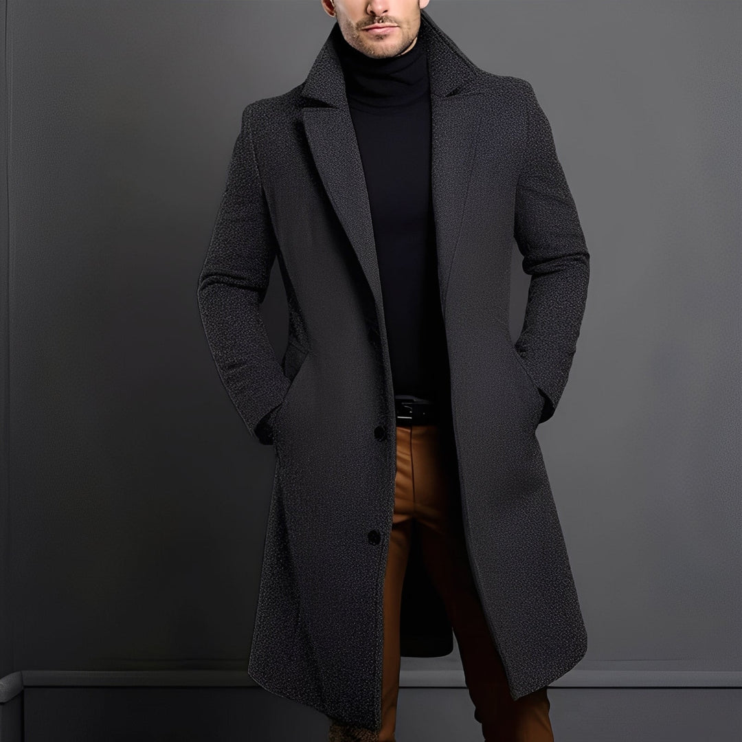 Echoarchiv | Eleganter Woll-Trenchcoat für Männer