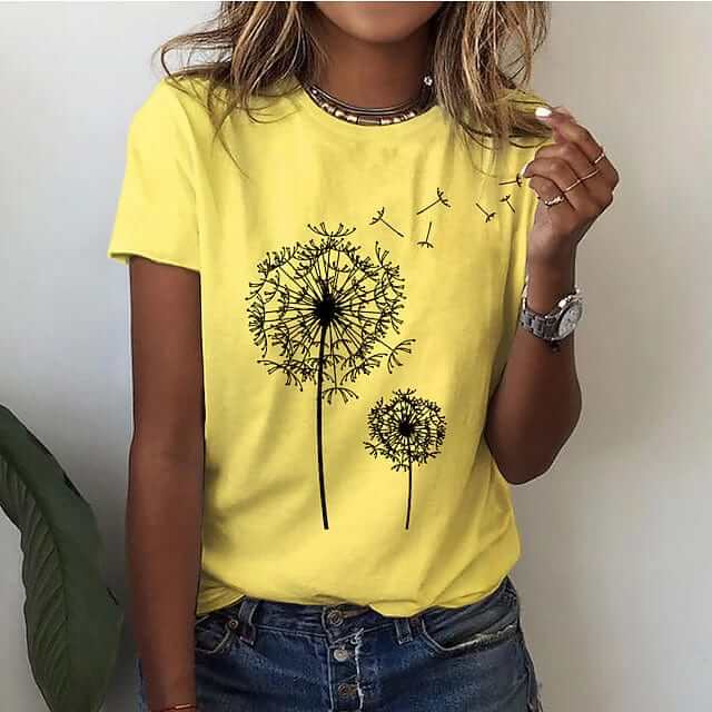 Echoarchiv | Lavigne Elegantes Löwenzahn-Shirt