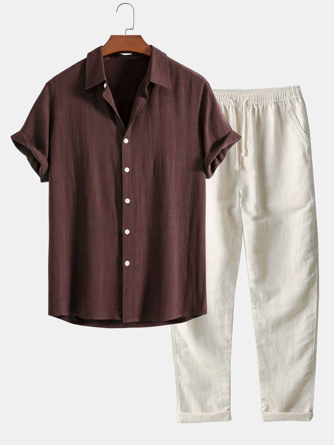 Herren Sommer Satz mit Shirt und Shorts Leicht, Atmungsaktiv & Stilvoll – Averon