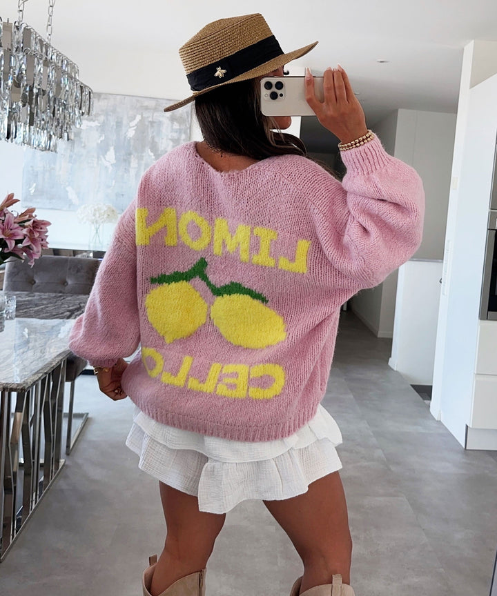 Echoarchiv | Cardigan Limoncello Rosa