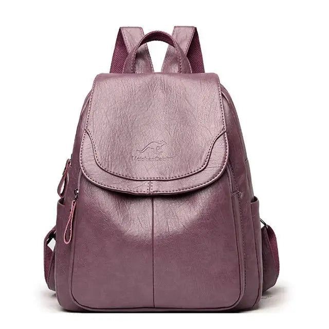 Anti Diebstahl Rucksack Aus Leder – Avelisse