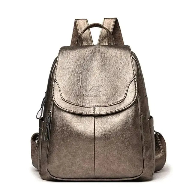 Anti Diebstahl Rucksack Aus Leder – Avelisse