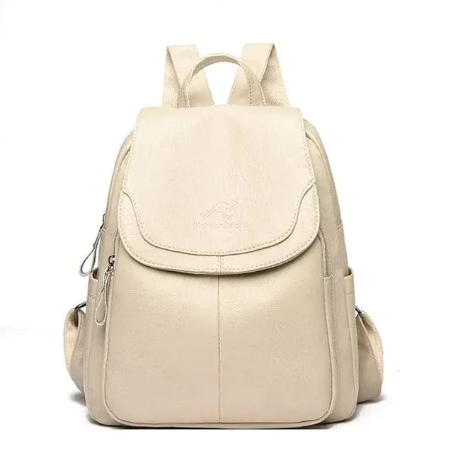 Anti Diebstahl Rucksack Aus Leder – Avelisse