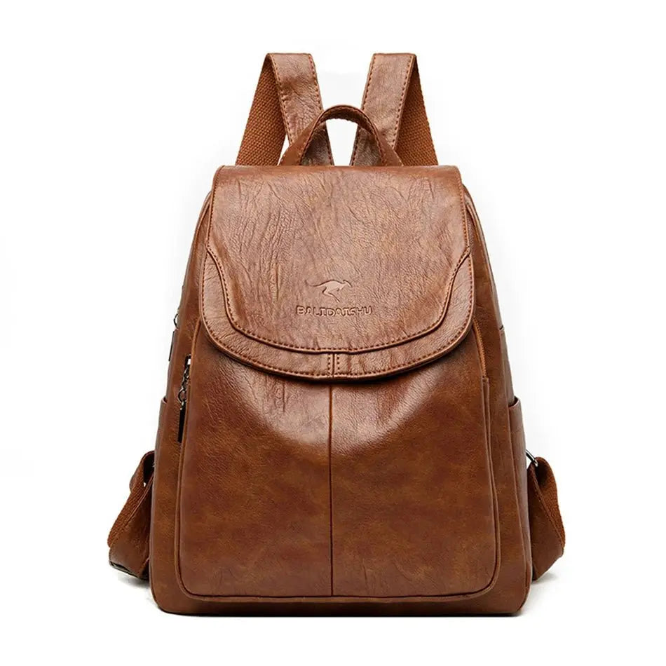 Anti Diebstahl Rucksack Aus Leder – Avelisse