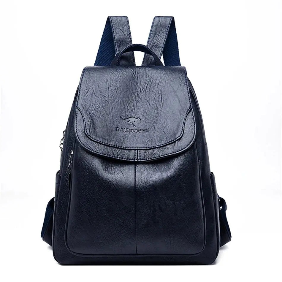 Anti Diebstahl Rucksack Aus Leder – Avelisse