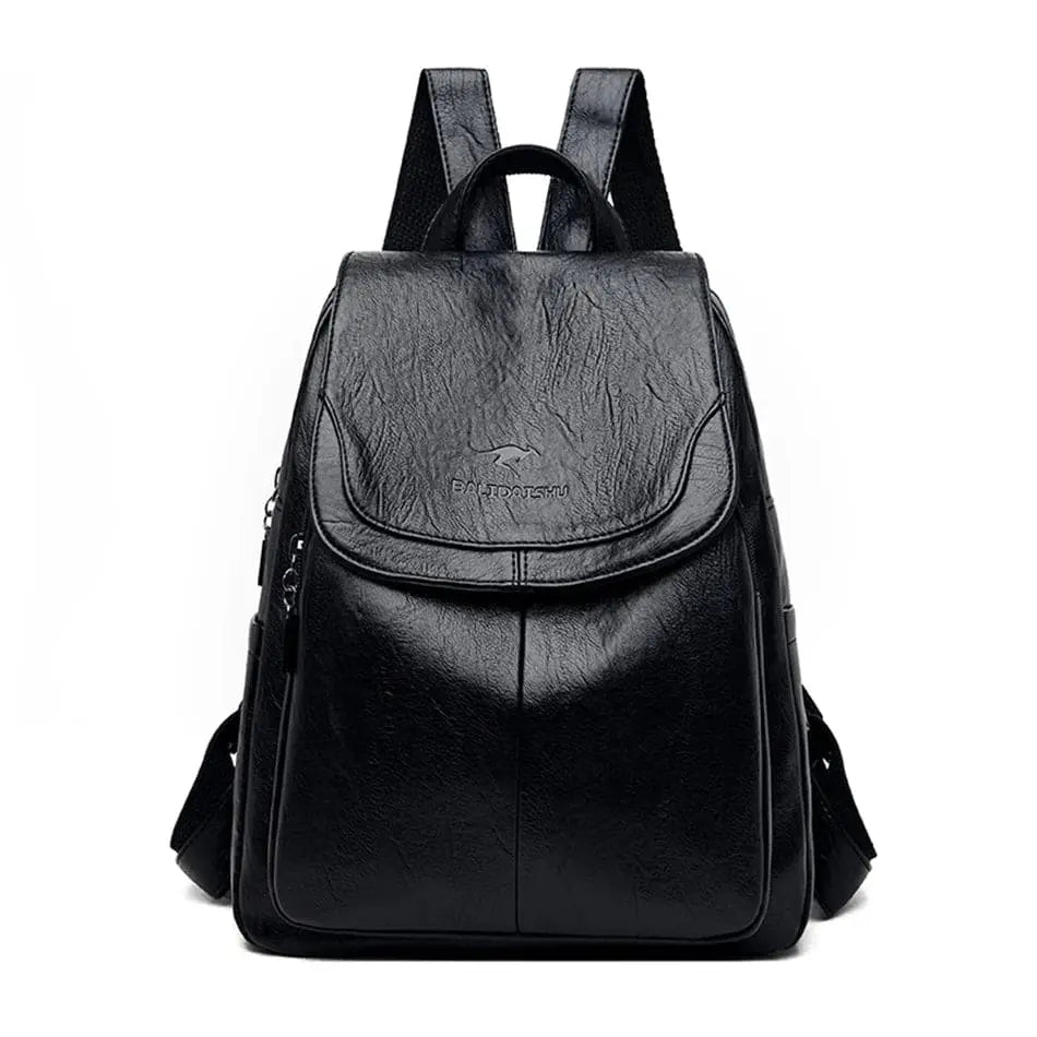 Anti Diebstahl Rucksack Aus Leder – Avelisse