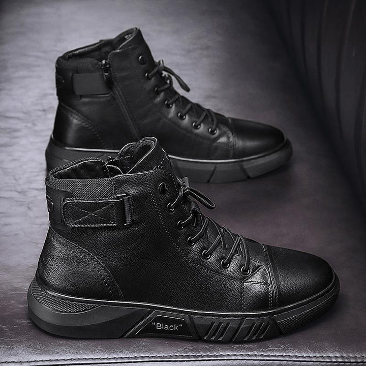 Echoarchiv | Robuste Schwarze Herrenschuhe