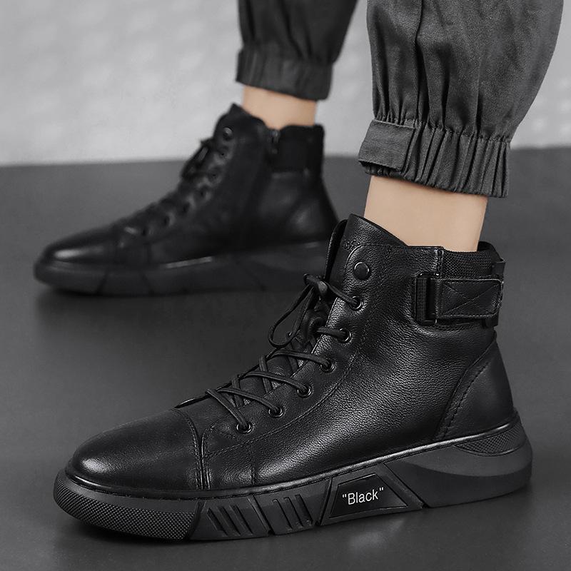 Echoarchiv | Robuste Schwarze Herrenschuhe