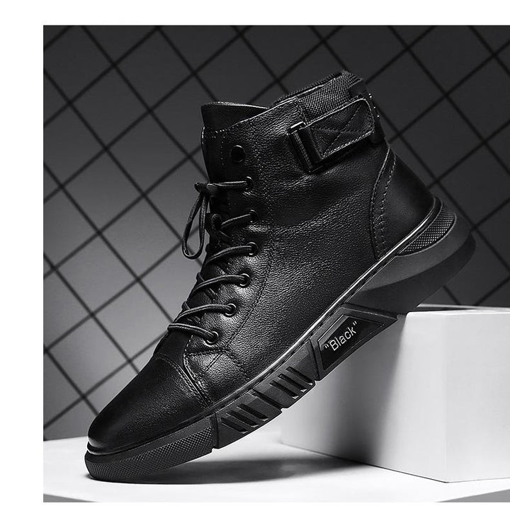 Echoarchiv | Robuste Schwarze Herrenschuhe