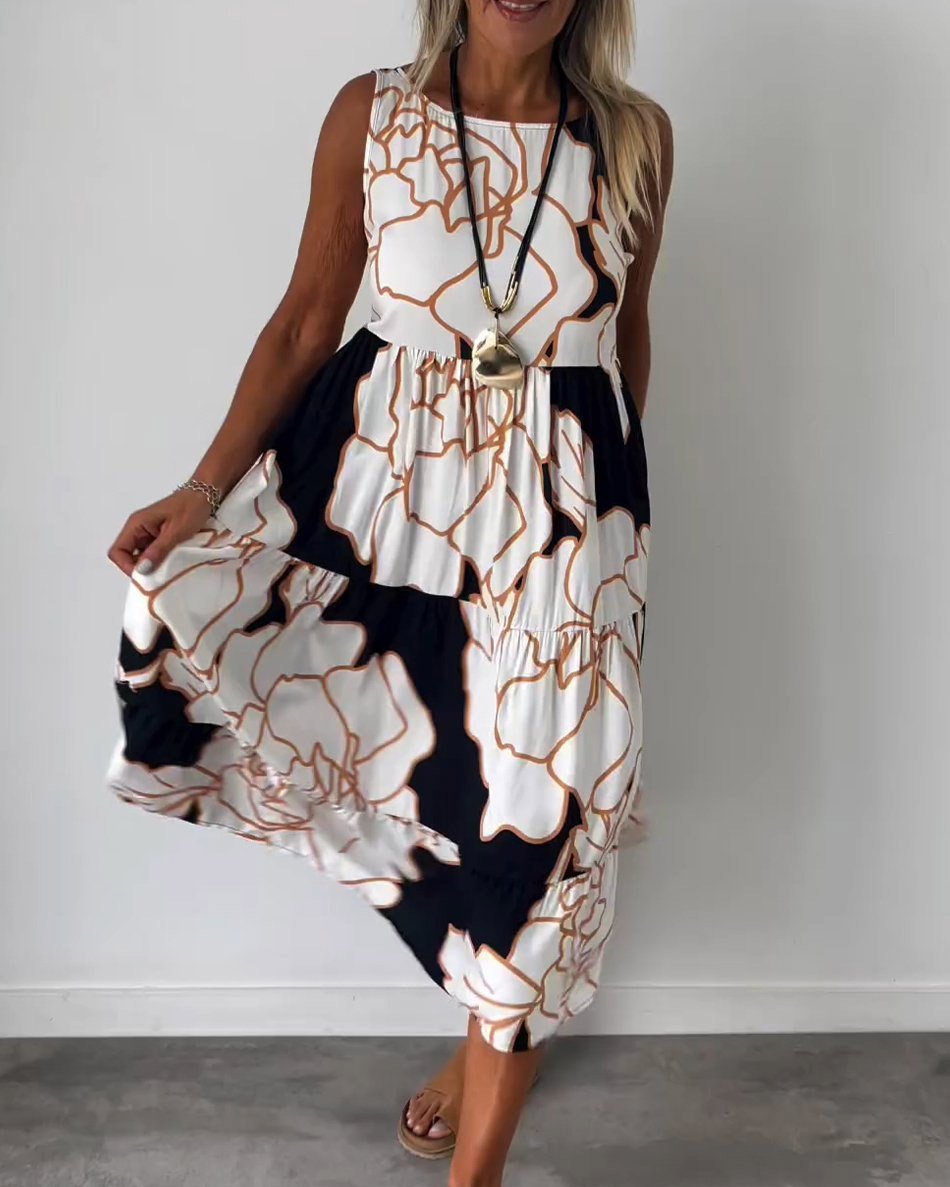 Echoarchiv - Komfortables Ärmelloses Sommerkleid für Damen