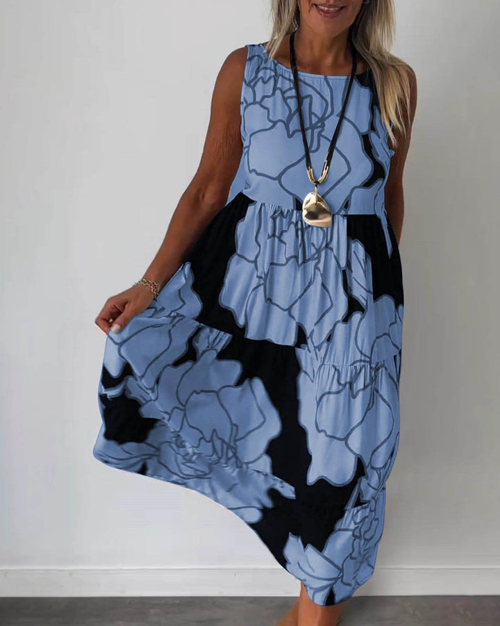 Echoarchiv - Komfortables Ärmelloses Sommerkleid für Damen