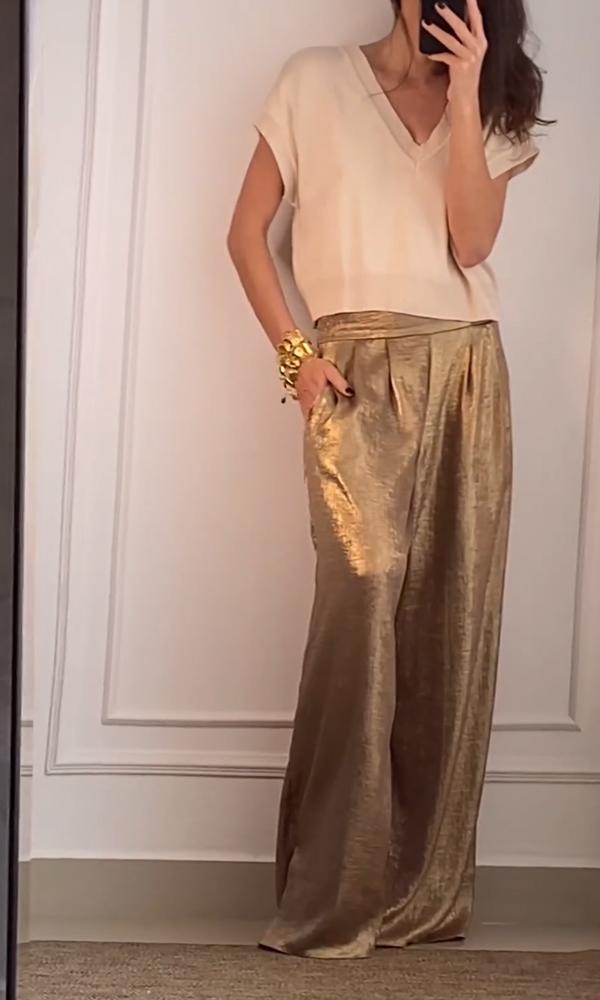 Damen Top- und Hosen-Set mit Bequemem Schnitt & Stylischem Design | Echoarchiv