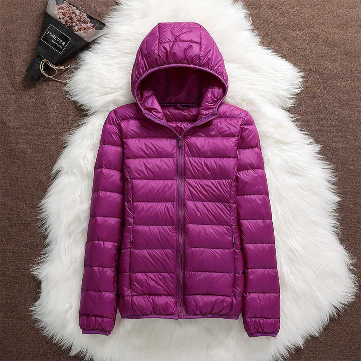 Echoarchiv | Daunenjacke mit Kapuze für Damen