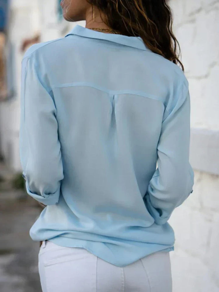 Klassische Bluse für Damen Zeitlos und Vielseitig für Jeden Anlass – Élovi