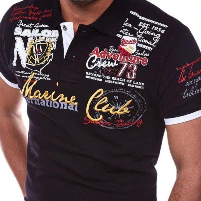 Echoarchiv | Poloshirt mit Buchstaben für Herren