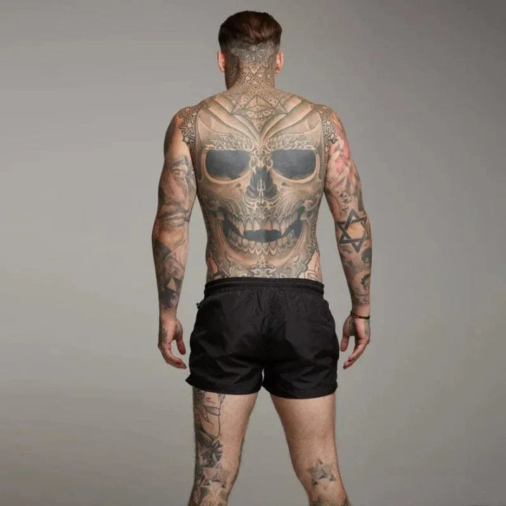 Echoarchiv | Kurze Badeshorts für Männer mit Tasche