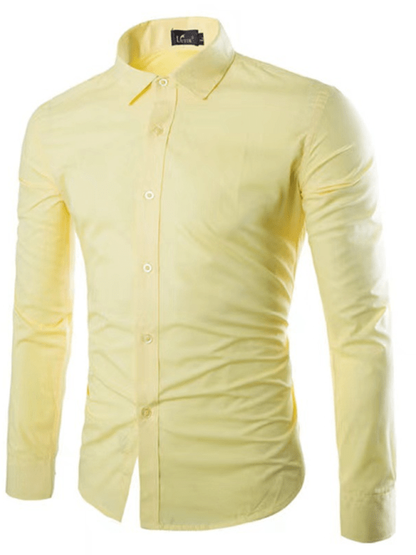 Echoarchiv | Lässiges Bügelfreies Slim Fit Herrenhemd