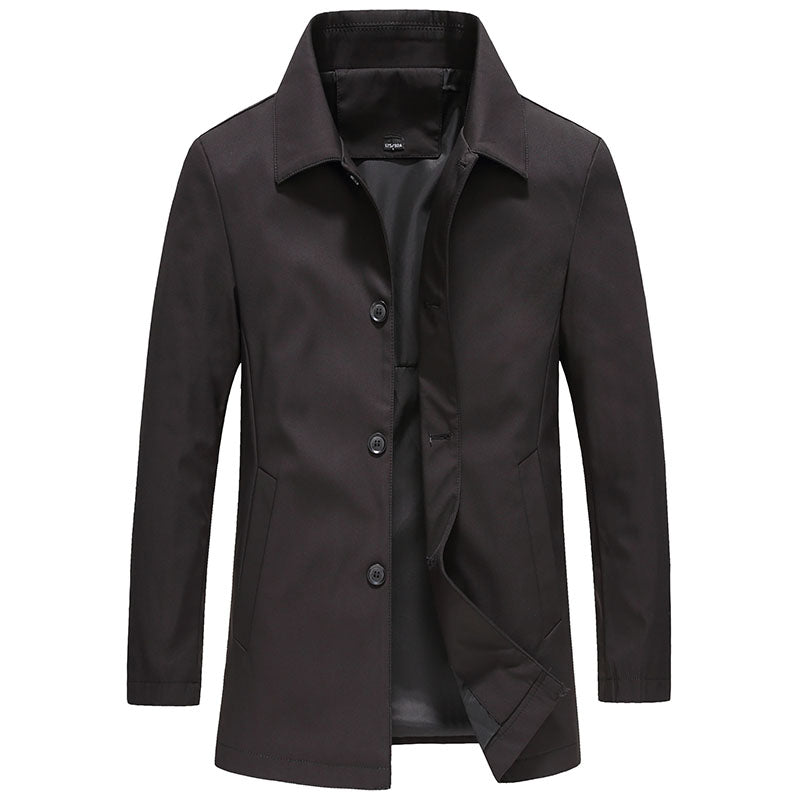 Echoarchiv | Herren Knopf-down Kragen Jacke