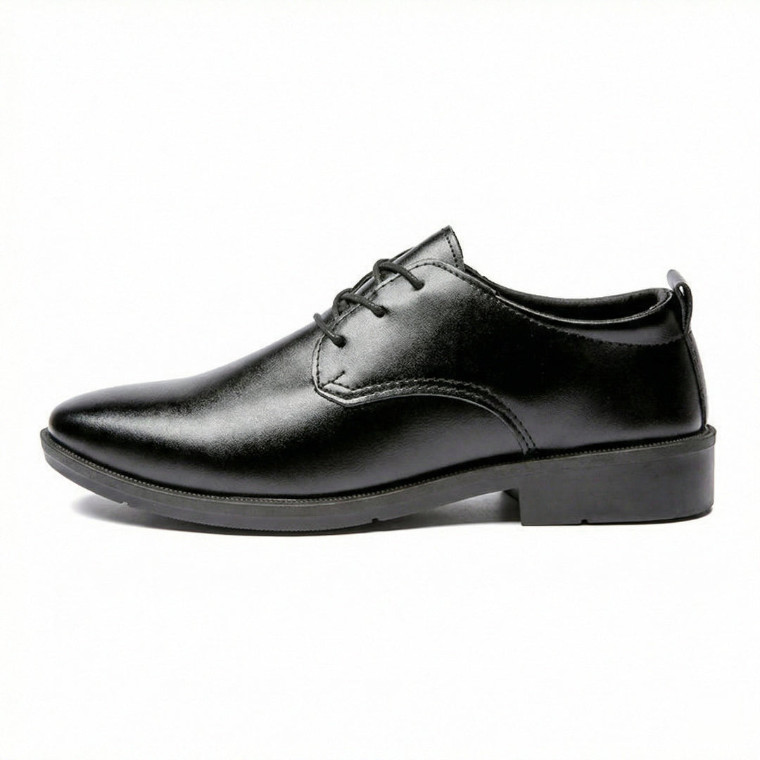 Herren Elegante Leder Schnürschuhe mit rutschfester Sohle Echoarchiv