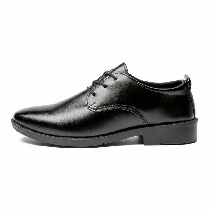 Herren Elegante Leder Schnürschuhe mit rutschfester Sohle Echoarchiv
