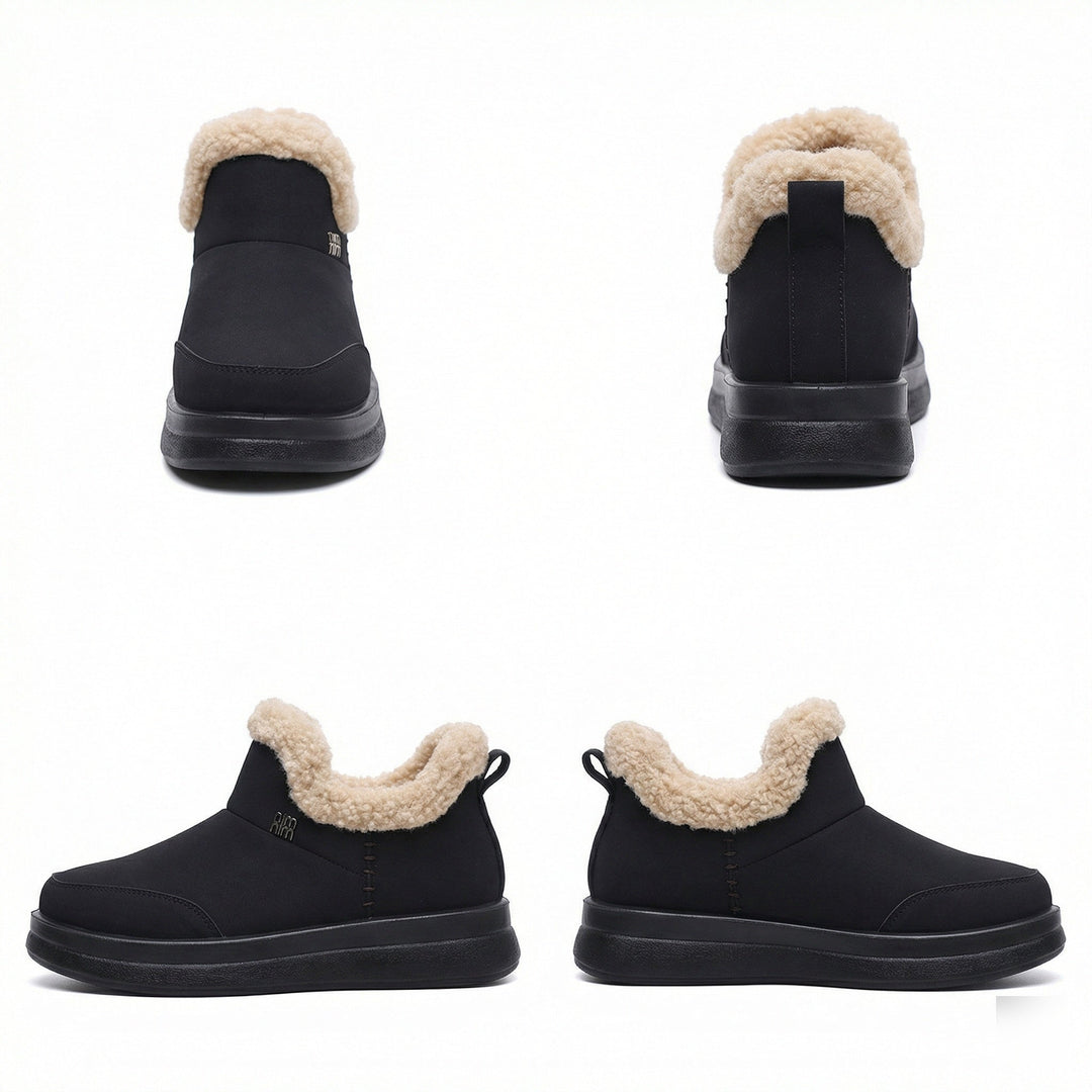 Damen Lammfell gefütterte Winterstiefel Echoarchiv