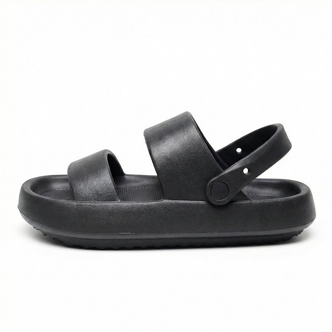 Echoarchiv | Orthopädische Sandalen Comfort Plus Pantoletten mit Doppelriemen Gepolsterte, Lässige Slip-On-Sandalen