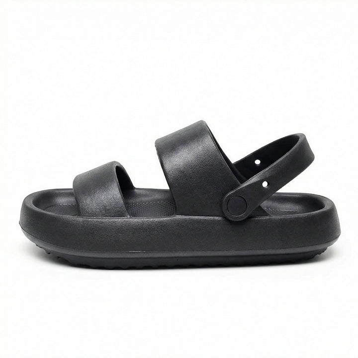 Echoarchiv | Orthopädische Sandalen Comfort Plus Pantoletten mit Doppelriemen Gepolsterte, Lässige Slip-On-Sandalen