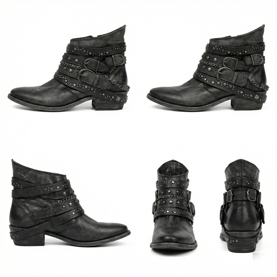 Echoarchiv | Vintage-Kettenstiefel