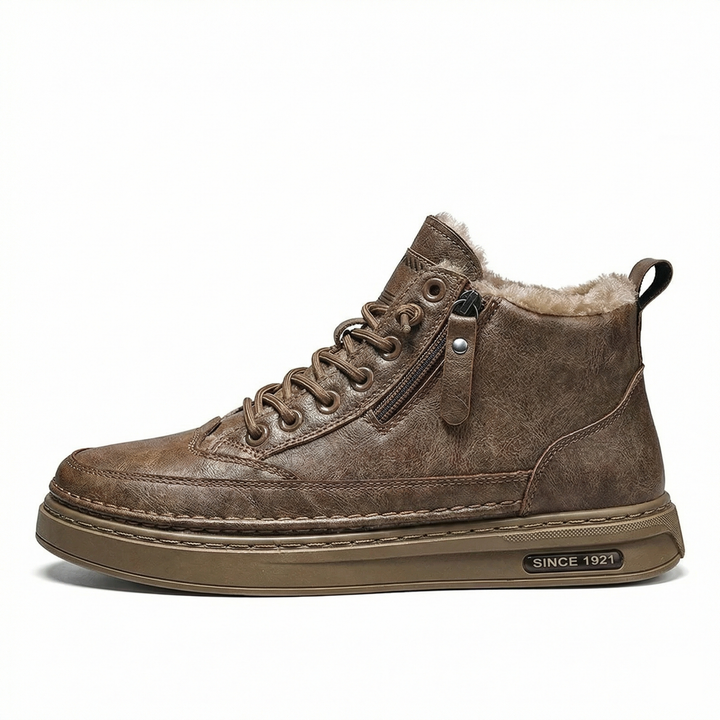 Echoarchiv | Herren Schneestiefel mit warmem Baumwollfutter und rutschfester Sohle