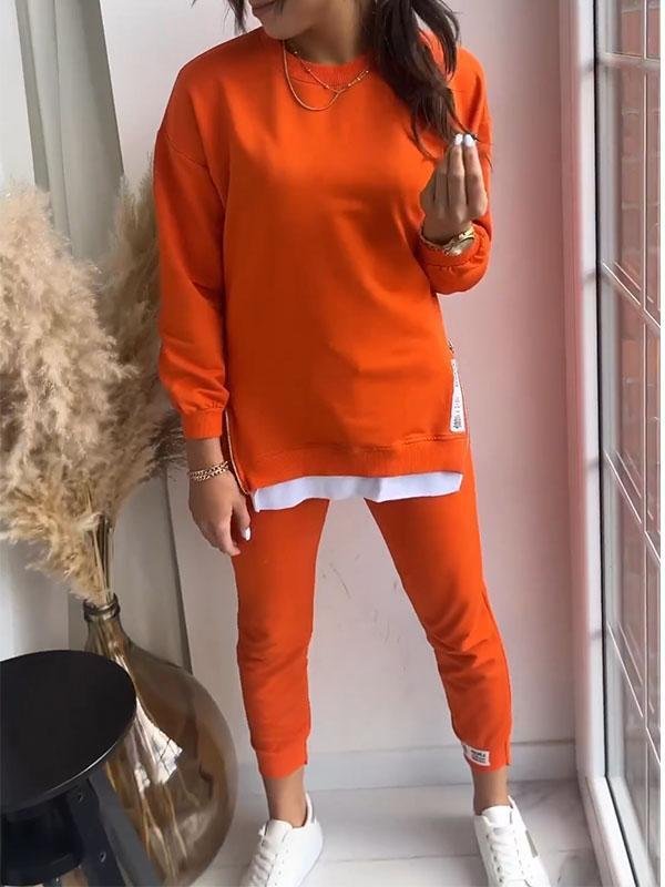 Echoarchiv | Bequemes SwEchoarchivtshirt- und Hosen-Set für Frauen